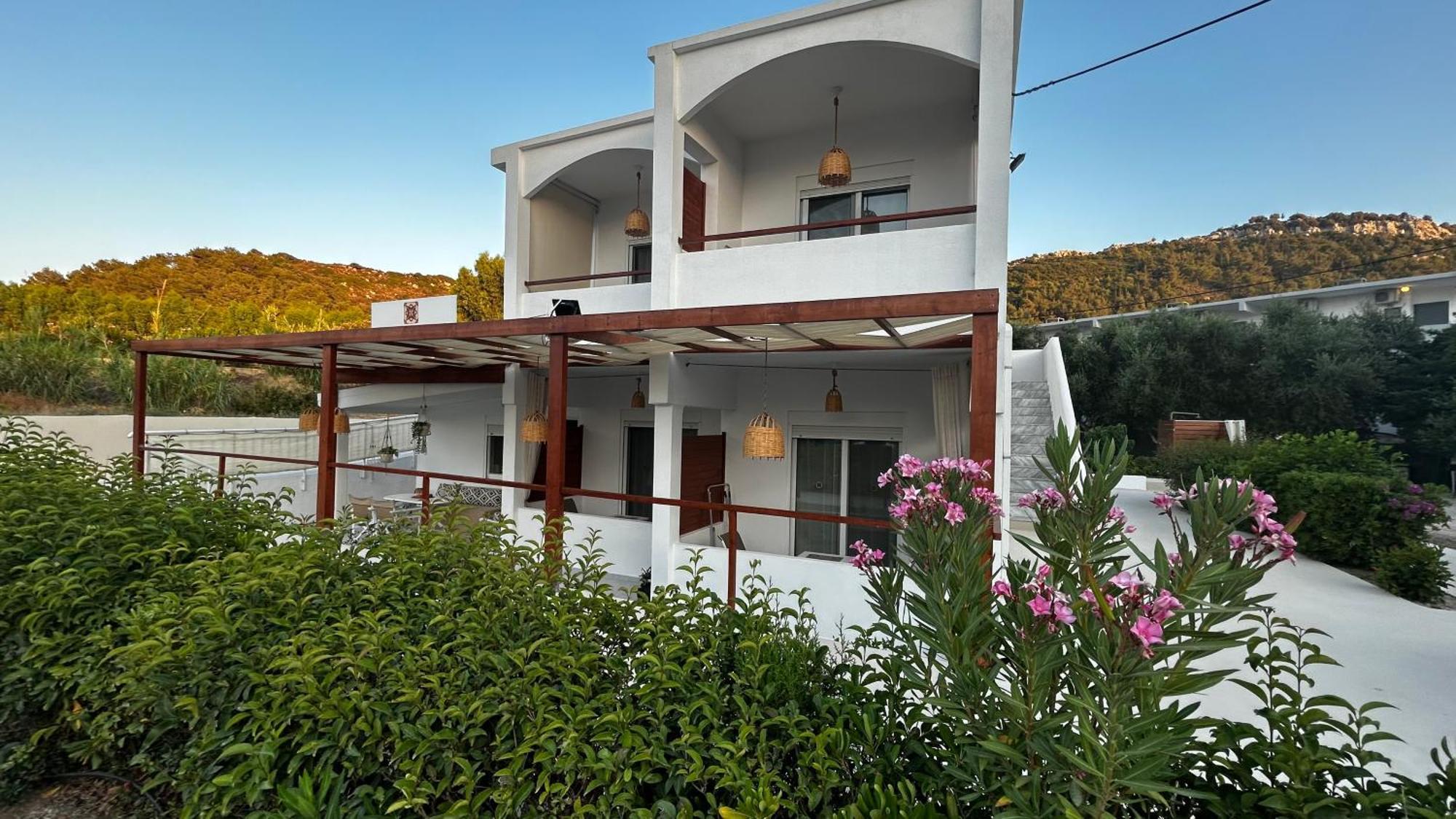 Angelos Studios 3-4 In Faliraki Rhodes-Upper Floor Exterior foto
